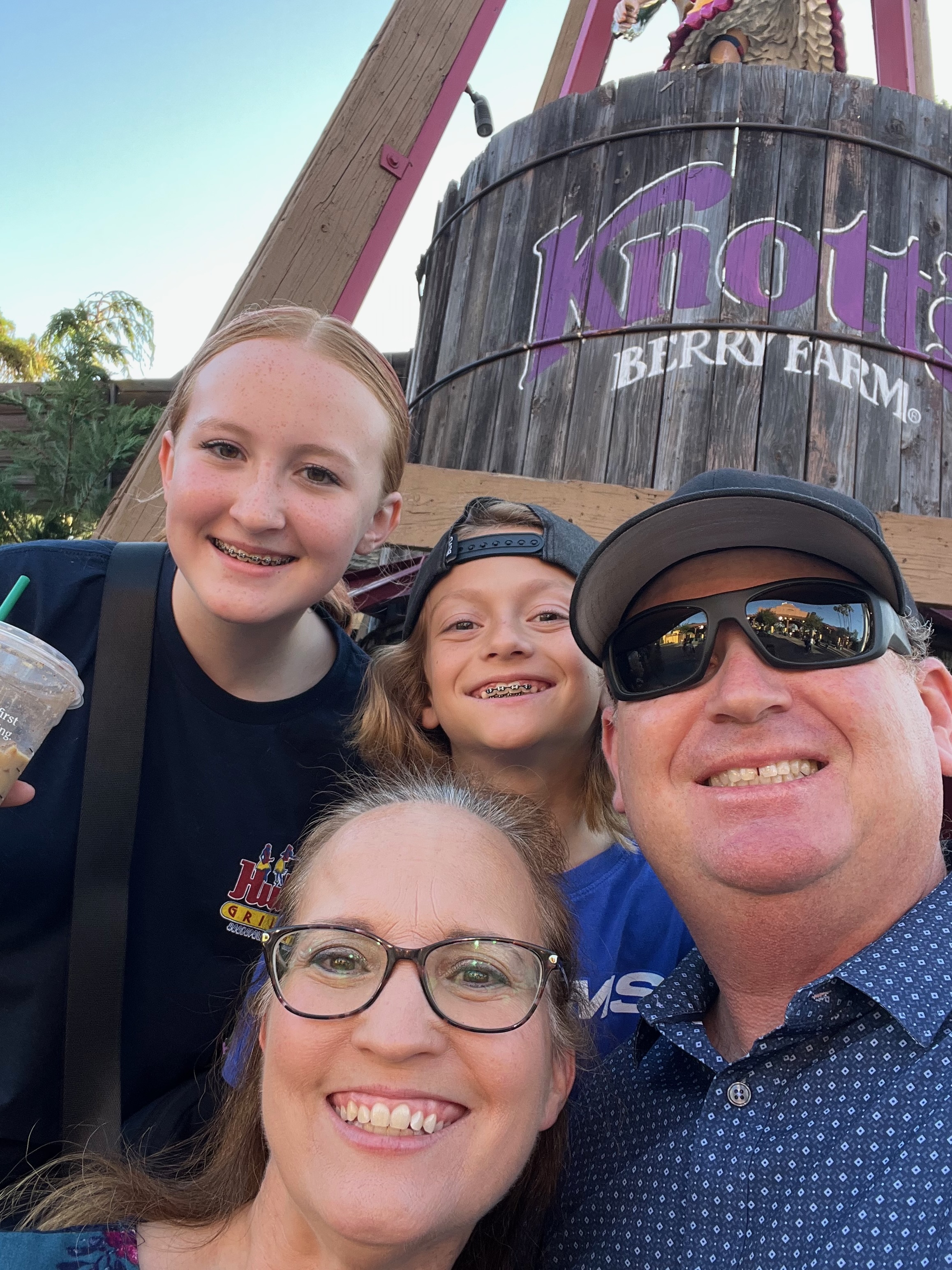 Morgan Mead and family, owners of Avaunt Garage Doors in Lake Forest, CA