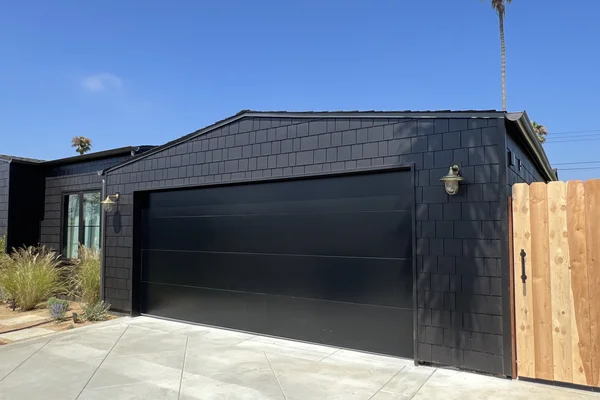 Smooth Steel contemporary garage door in Costa Mesa, CA -- Avaunt Garage Doors
