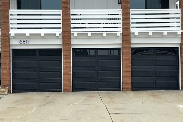 Long Panel traditional garage door in Huntington Beach, CA -- Avaunt Garage Doors